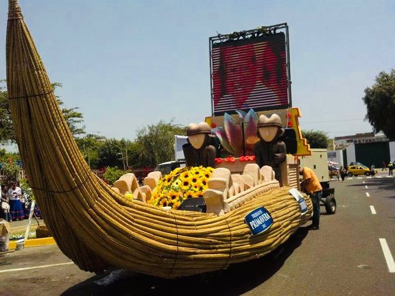 Pilsen Trujillo — carro alegórico de Ornamenta