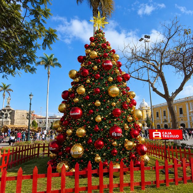 Árbol Caja Trujillo — árbol navideño producido por Ornamenta