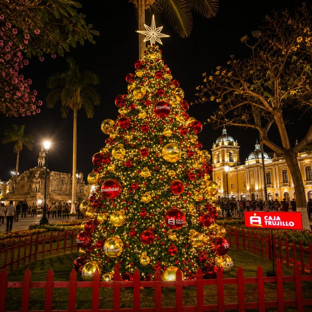 Árbol Caja Trujillo — árbol navideño producido por Ornamenta