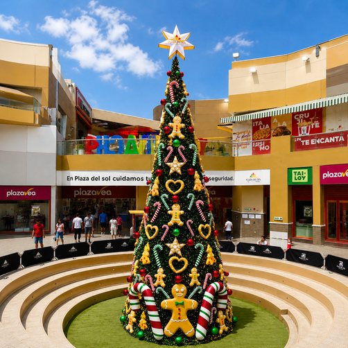 Árbol Plaza del Sol 2022 — árbol navideño producido por Ornamenta