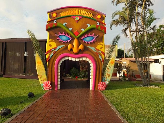 Escultura temática fabricada por Ornamenta